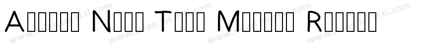 Avenir Next Thai Modern Regular字体转换